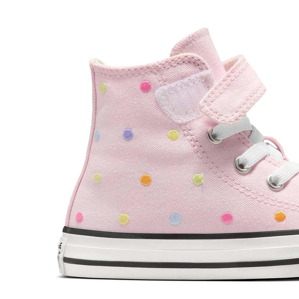 Youth Girls' Chuck Taylor All Star Polka Dot Sneaker