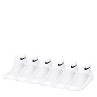 Mesh & Cushioned 6pk Ankle sock