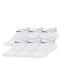 Kids' Performance 6-Pack Cushioned No-Show Socks