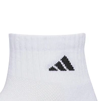 Youth Unisex 6-pack Quarter Cushioned Socks