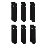 Unisex Kids' Everyday 6 Pack Crew Socks