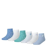 Kids' 6-Pack Ankle Socks