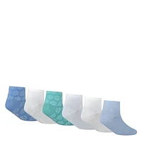 Kids' 6-Pack Ankle Socks