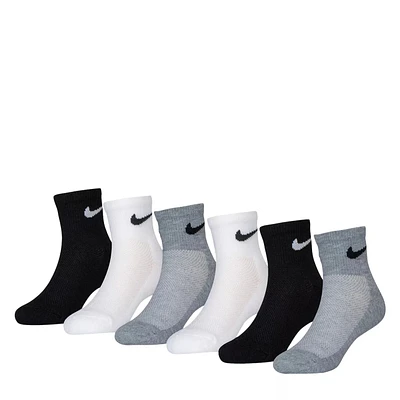 Mesh & Cushioned 6PK Ankle Socks