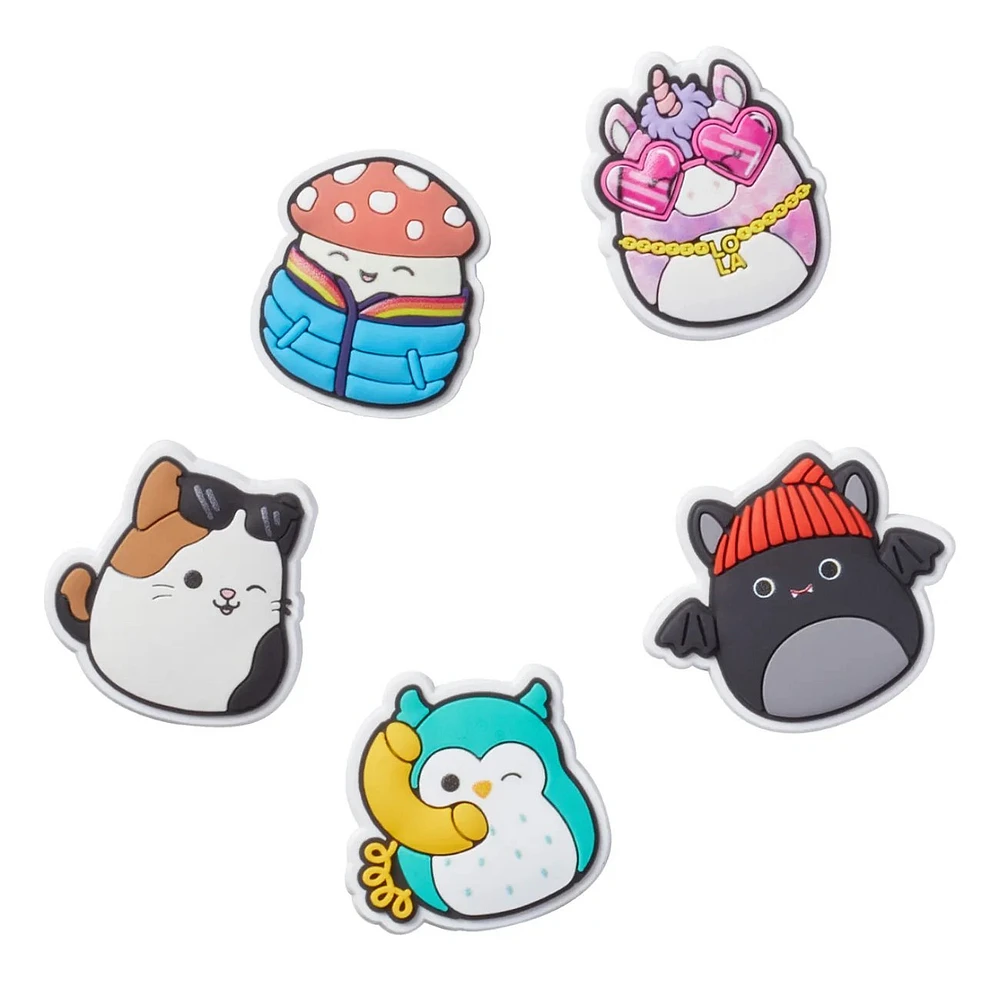 Squishmallows Jibbitz Charms - 5 Pack