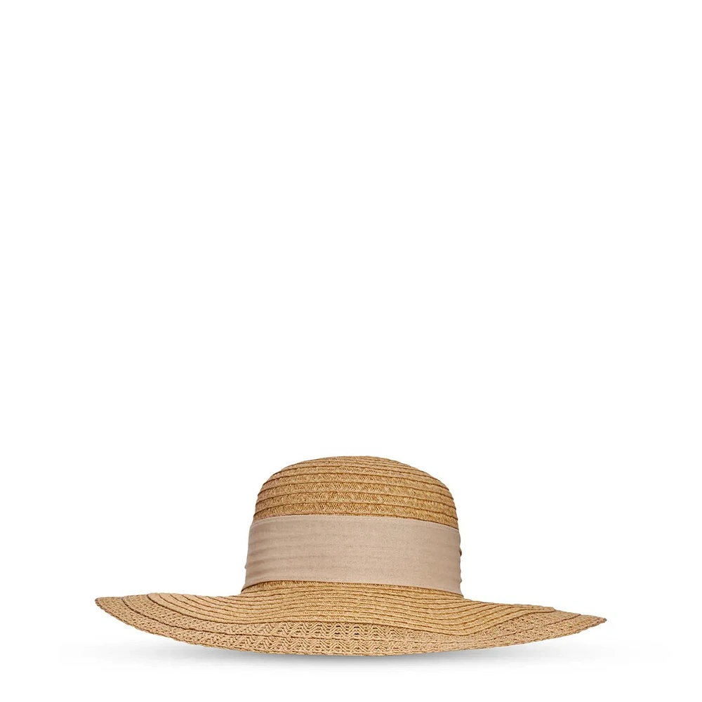 Lace Edge Floppy Hat