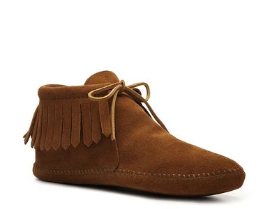 Classic Moccasin Fringe Slipper