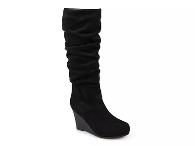 Haze Wide Calf Wedge Boot
