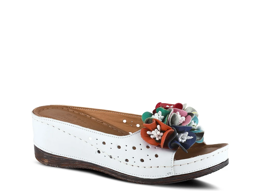 Flowerchild Wedge Sandal