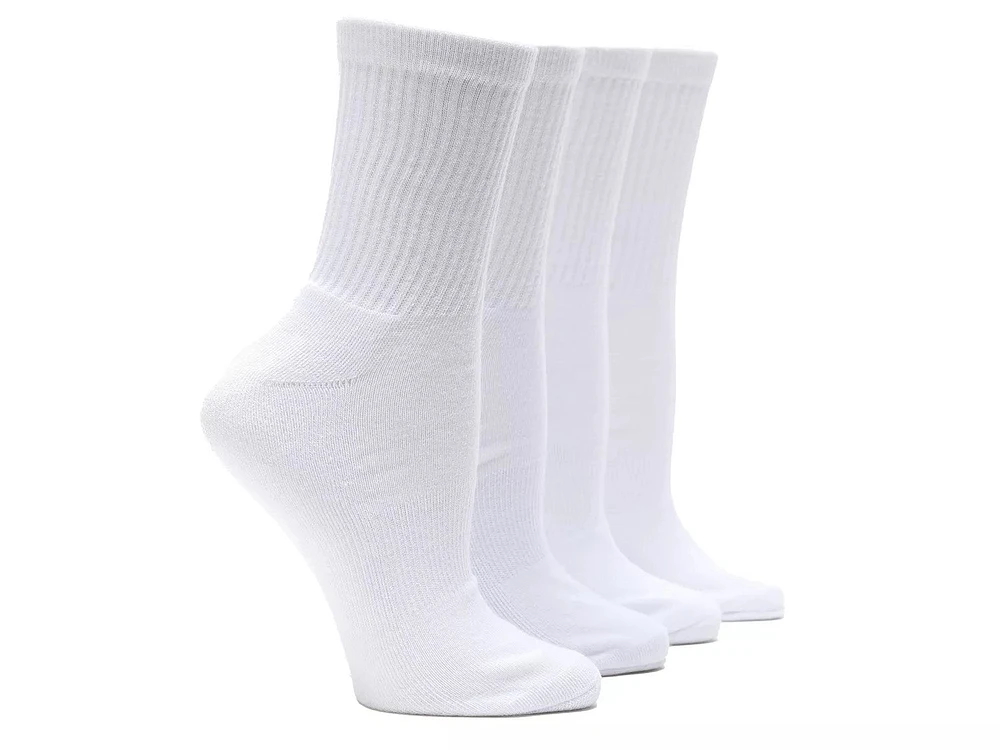 Solid Men's Crew Socks