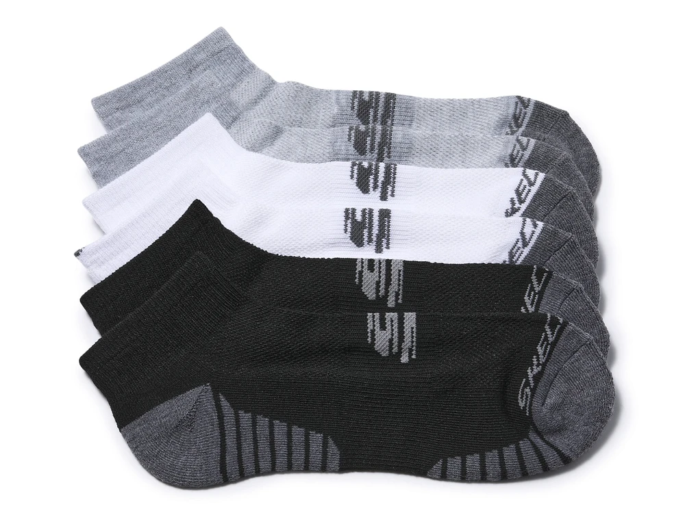 Sport Comfort Men's Ankle Socks - 6 Pack