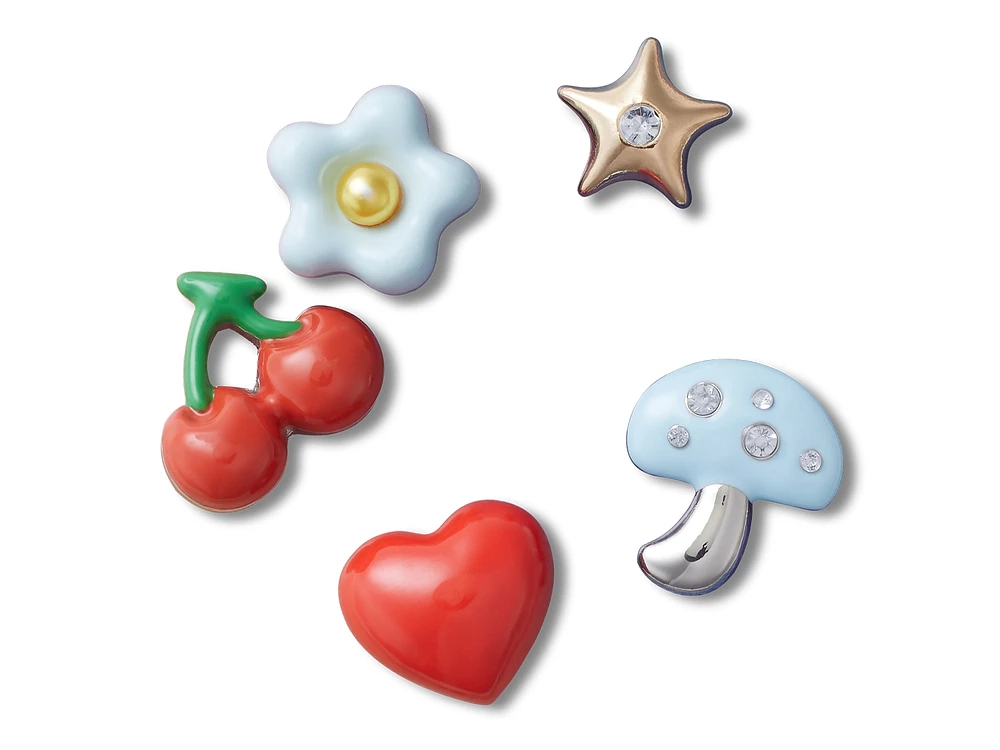 Puffy Metals Jibbitz Set - 5 Pack