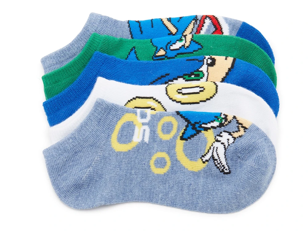 Sonic Kids' No Show Socks