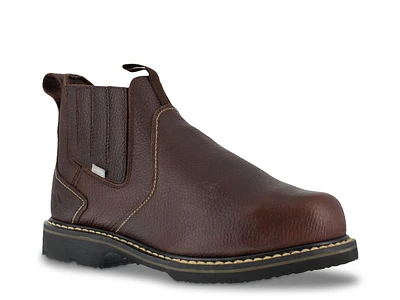 Groundbreaker Slip On Steel Toe Work Boot