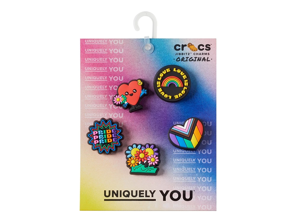 Love is Love Jibbitz Set - 5 Pack