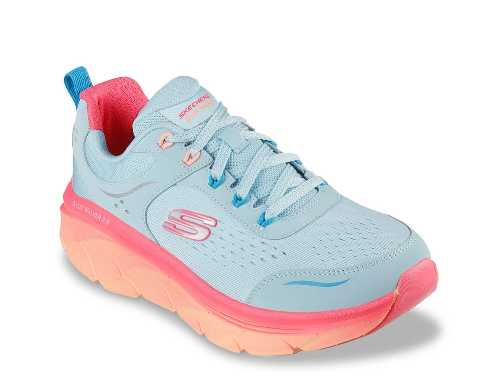 Relaxed Fit: D'Lux Walker 2.0 Neon Sites Sneaker