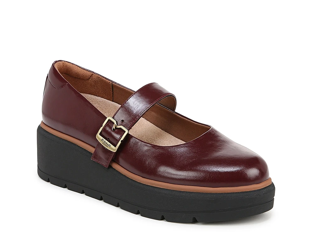Nice Day Max Mary Jane Wedge Clog