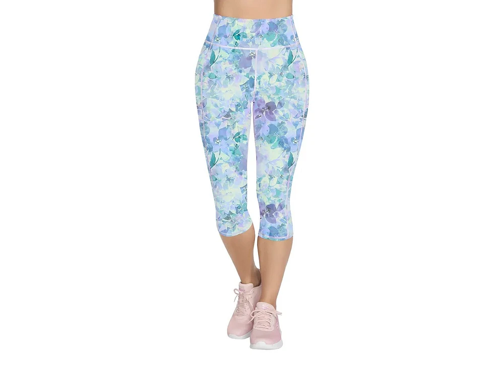 GoWalk Seascape Floral Women's Capri Pants