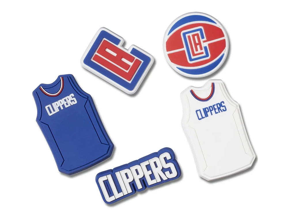 NBA Los Angeles Clippers Jibbitz Set - 5 Pack