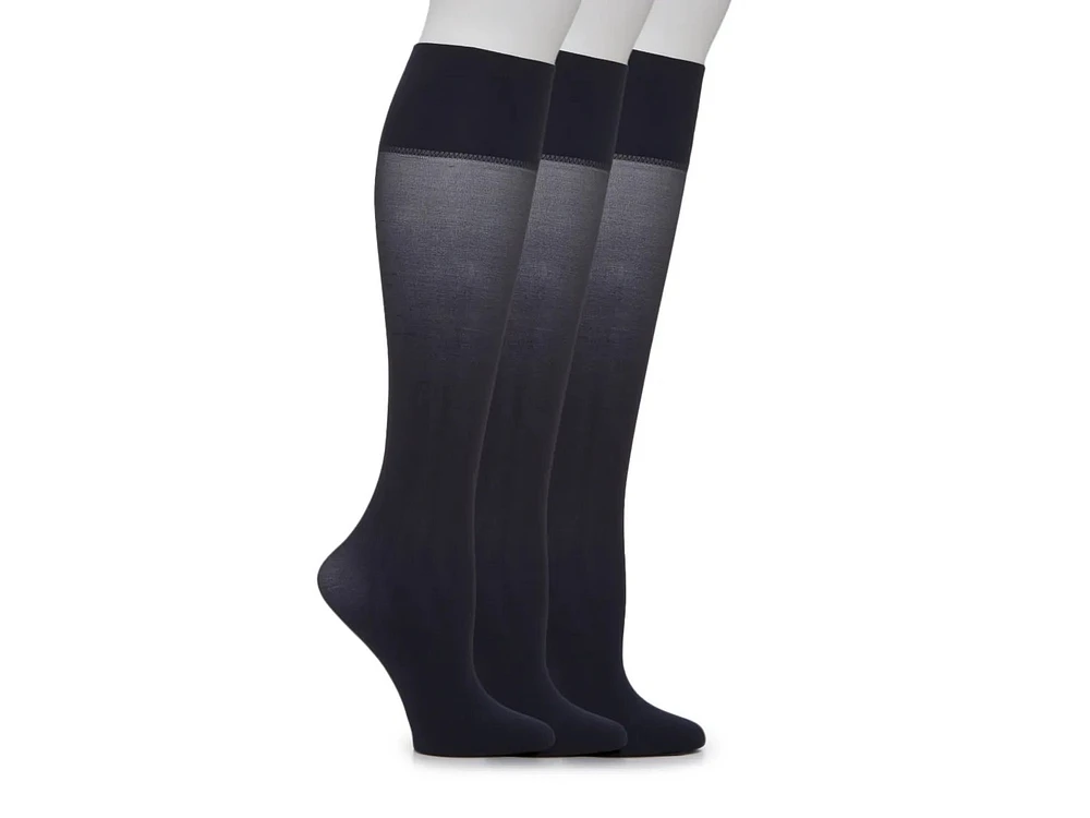 Soft Opaque Women's Knee Socks