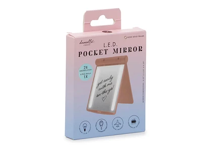 L.E.D. Pocket Mirror