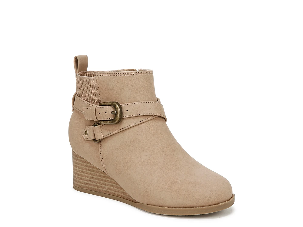 Posh Wedge Bootie