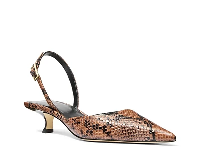 Luna Kitten Sling Pump
