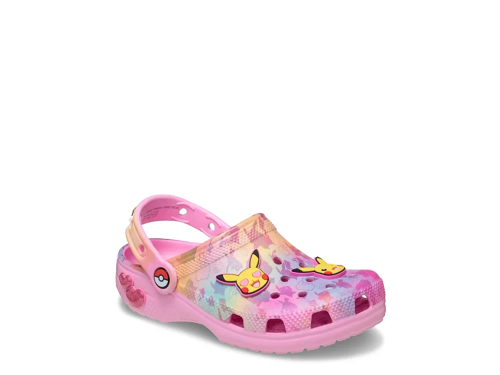 Pokemon Pikachu Pink Classic Clog - Kids'