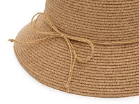 Classic Straw Bucket Hat
