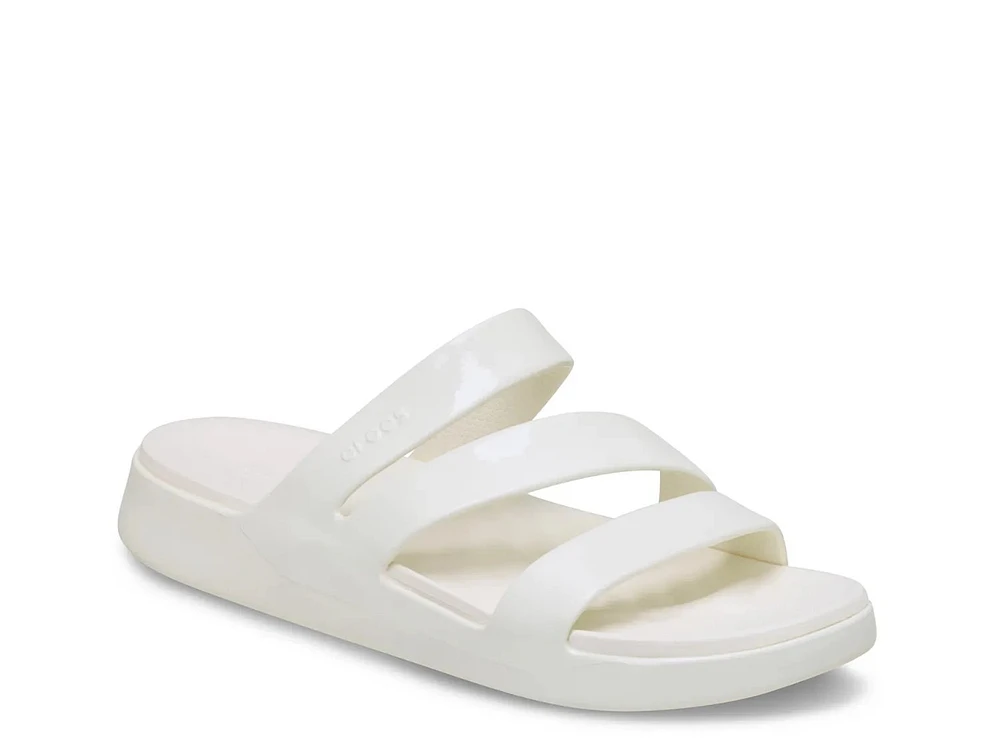 Getaway Patent Strappy Sandal