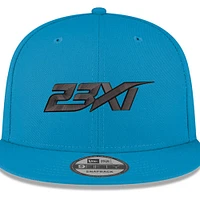 Men's New Era Blue 23XI Racing 9FIFTY Snapback Hat