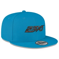 Men's New Era Blue 23XI Racing 9FIFTY Snapback Hat