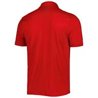 Men's Under Armour Red 3M Open T2 Green Polo