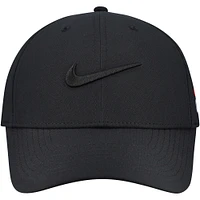 Unisex Nike  Black 3M Open Swoosh Club Performance Adjustable Hat