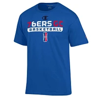 T-shirt d'entraînement authentique unisexe Champion Royal 76ers GC On-Court 2K League