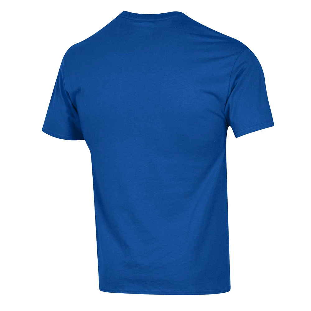 T-shirt d'entraînement authentique unisexe Champion Royal 76ers GC On-Court 2K League