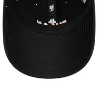 Men's New Era Black AC Milan Wordmark 9TWENTY Adjustable Hat
