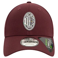 Men's New Era Dark Purple AC Milan Repreve 9FORTY Adjustable Hat