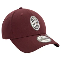 Men's New Era Dark Purple AC Milan Repreve 9FORTY Adjustable Hat