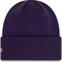 Men's New Era Purple AC Milan Seasonal Color Cuffed Knit Hat