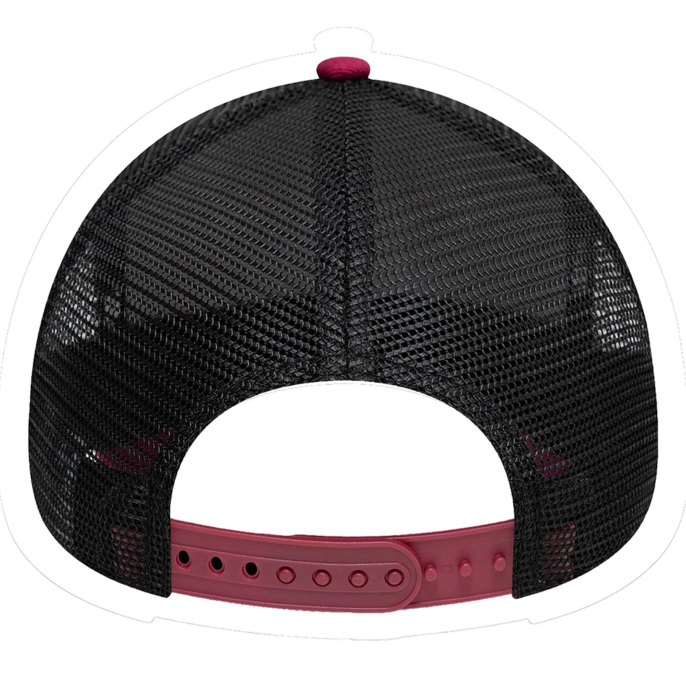 Men's New Era Red AC Milan Trucker Adjustable Hat