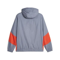 Veste à capuche et fermeture éclair complète Anthem avant-match AC Milan 2023/24 pour homme Puma Gris