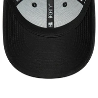 Youth New Era Black AC Milan Wordmark 9FORTY Adjustable Hat