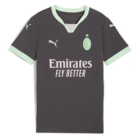 Youth Puma  Charcoal AC Milan 2024/25 Third Replica Jersey