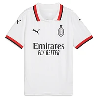 Youth Puma White AC Milan 2024/25 Away Replica Jersey