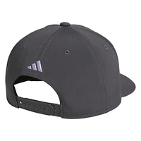 Men's adidas Graphite 3-Bar Snapback Hat