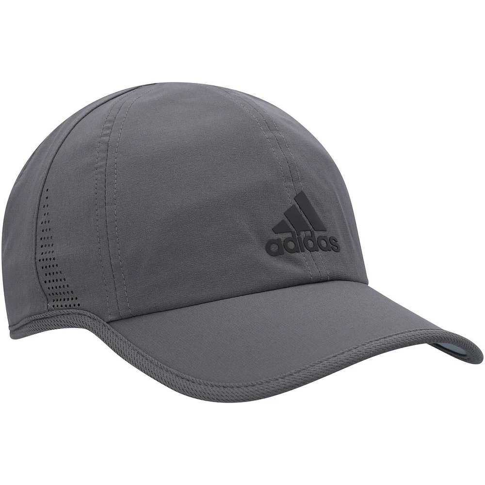 Men's adidas Charcoal Superlite 2 AEROREADY Adjustable Hat
