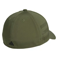 AGR ADI OLIVE 5159244 MENS GAMEDAY 4 STRETCH FIT HATMENFLX