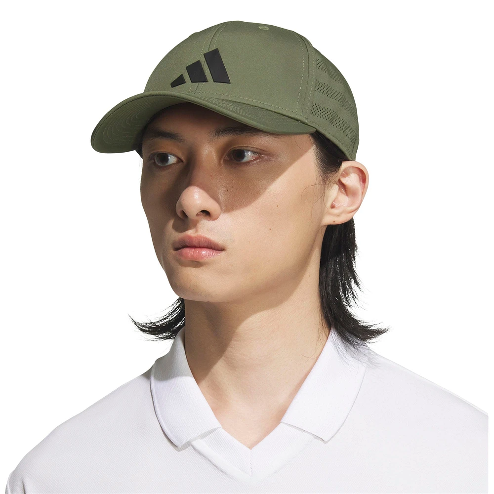 AGR ADI OLIVE 5159244 MENS GAMEDAY 4 STRETCH FIT HATMENFLX