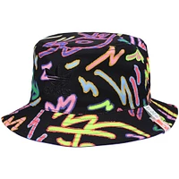 adidas Originals Black Reversible Allover Print Pride Bucket Hat
